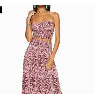 COPY - NWT Ramy Brook Adella Strapless top and skirt combo